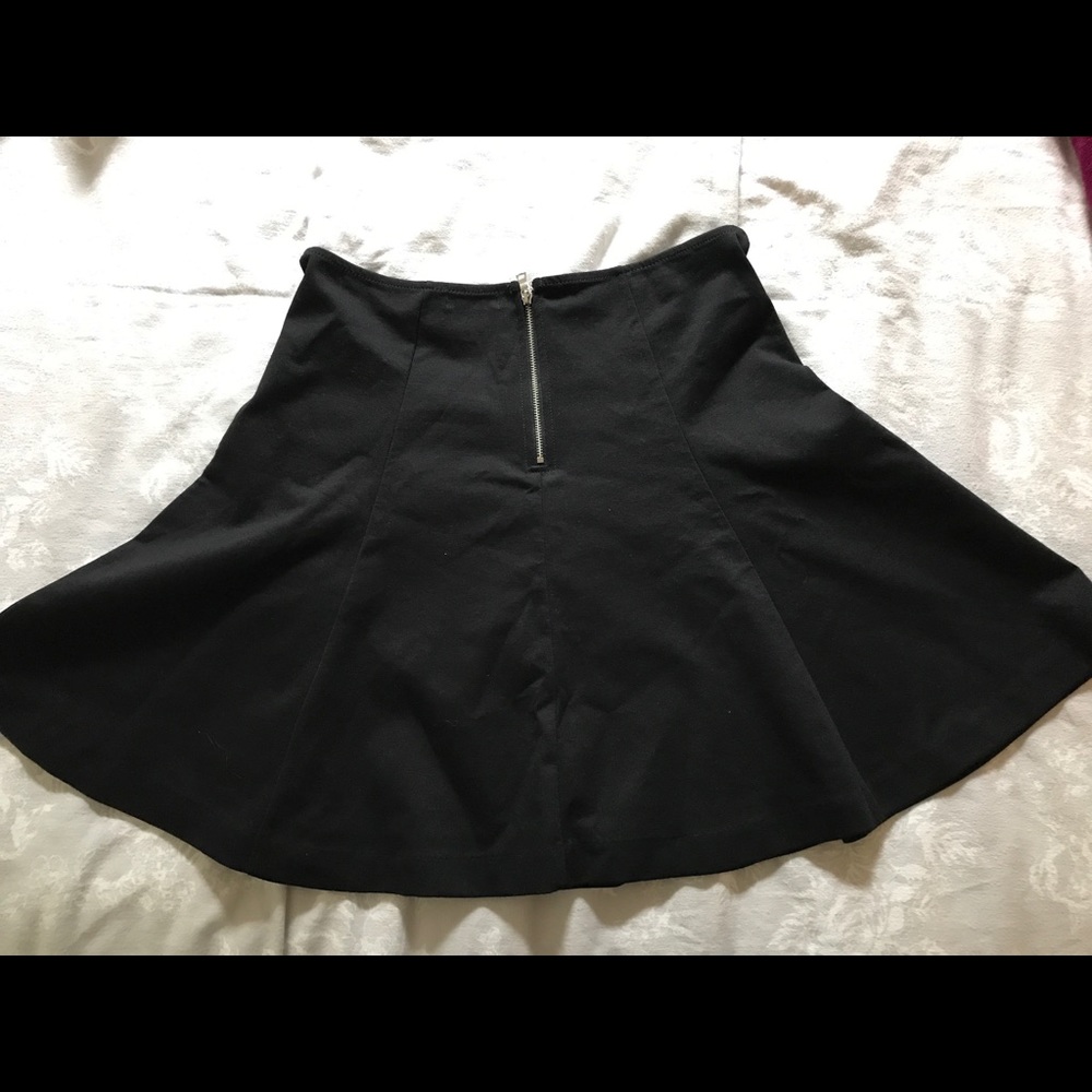 Gap Flare Skirt - Black, Medium, Cotton blend